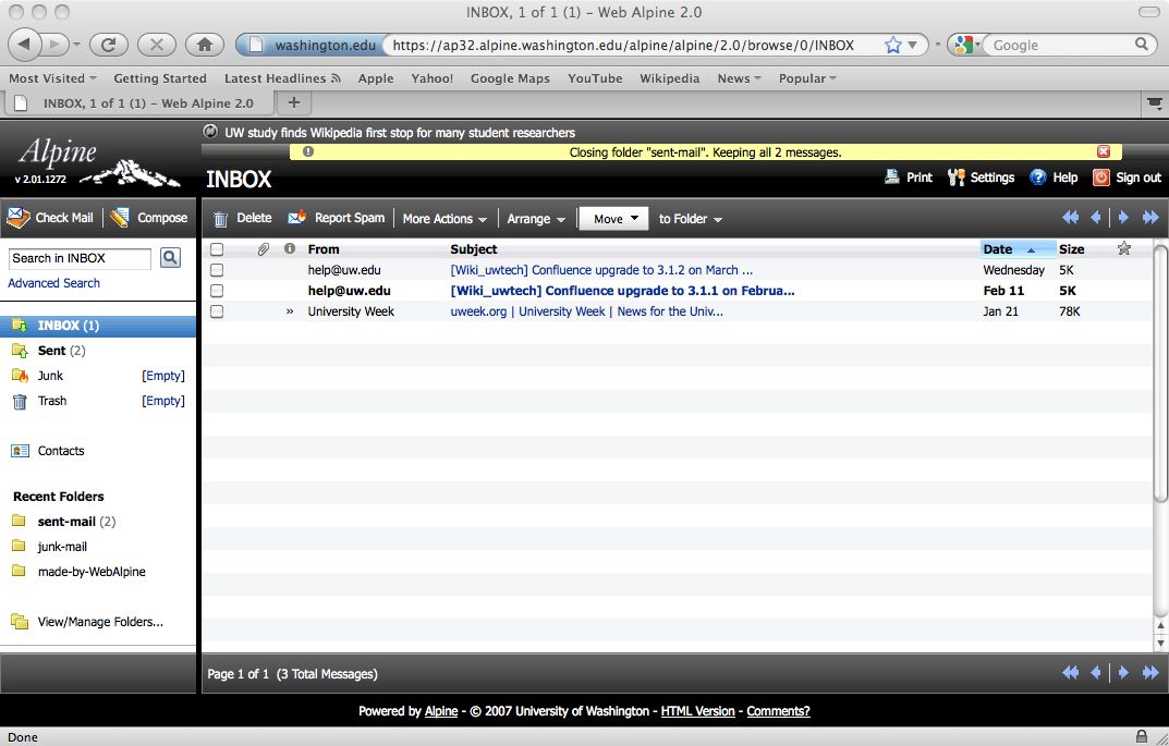 open emails side yahoo open emails side yahoo